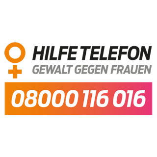 Logo Hilfetelefon Gewalt gegen Frauen